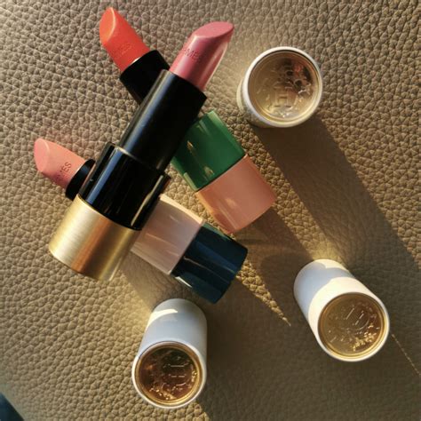 hermes coral lipstick|Hermes pink lipstick.